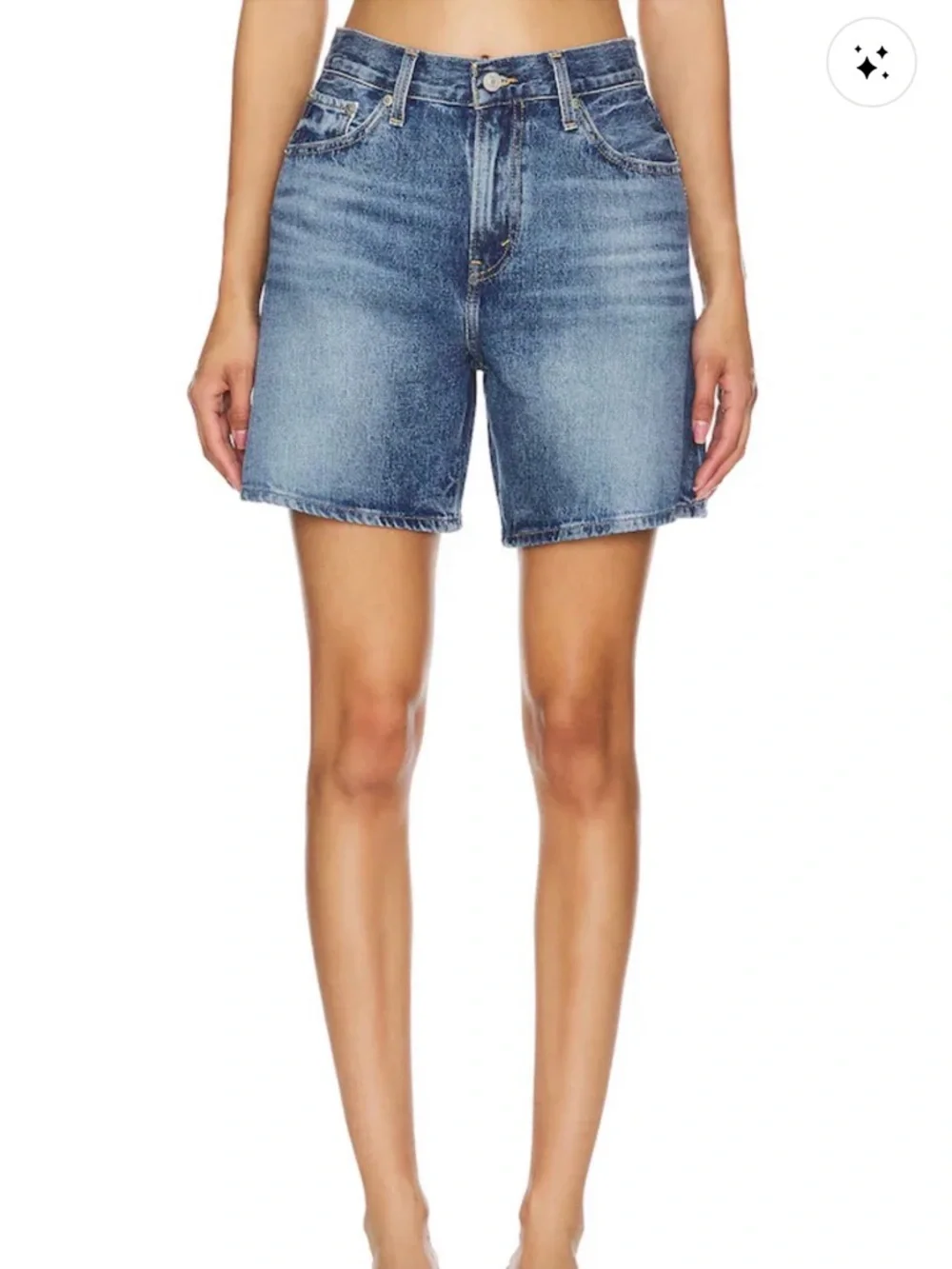 High Baggy Short in Worn Memory - Picture 2 of 6